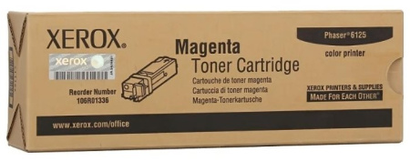 Тонер-картридж красный Xerox Phaser 6125N, 1000 стр., купить в Краснодаре