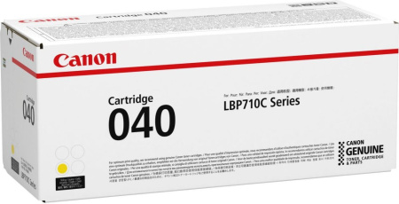 Тонер-картридж Canon CRG 040 Y, купить в Краснодаре