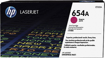 Тонер-картридж HP 654A красный LaserJet, купить в Краснодаре