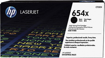 Тонер-картридж HP 654X черный LaserJet, купить в Краснодаре