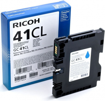 Картридж гелевого принтера GC41CL голубой Ricoh Aficio SG2100N/3110DN/DNw (600стр), купить в Краснодаре