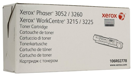 Тонер-картридж Xerox Phaser 3052/3260/ WC 3215/3225 3000 стр., купить в Краснодаре