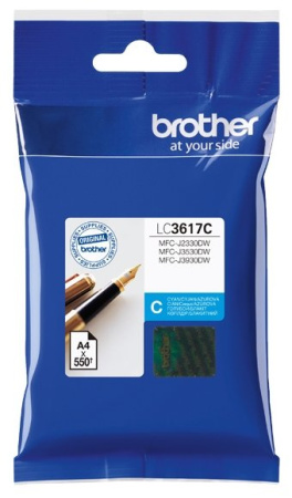 Картридж Brother LC-3617C для MFCJ3530/3930 голубой, купить в Краснодаре