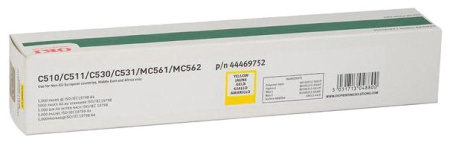 Tонер-картридж желтый OKI C510/530, купить в Краснодаре