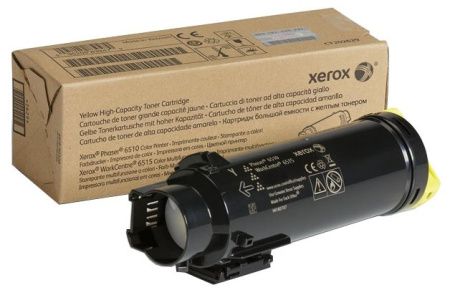 Тонер XEROX Phaser 6510/WC 6515 желтый (2,4K) (106R03487), купить в Краснодаре