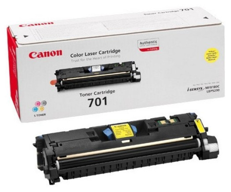 Тонер-картридж Canon 701 желтый/LBP5200, купить в Краснодаре
