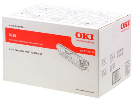 Принт-картридж (тонер+барабан) OKI B720, страниц A4, купить в Краснодаре