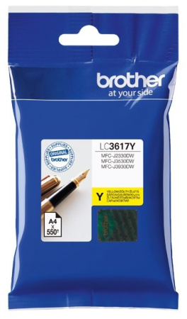 Картридж Brother LC-3617Y для MFC3530/3930 жёлтый, купить в Краснодаре