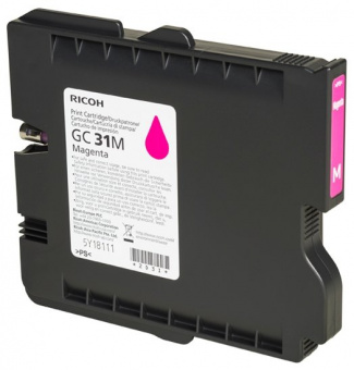 Картридж тип GC31M малиновый Ricoh Aficio GXe2600/3300N/3350N/5550N/7700N (1560стр), купить в Краснодаре