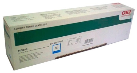 Тонер-картридж голубой Xerox OKI MC860, купить в Краснодаре