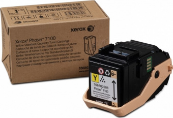 Тонер-картридж черный Xerox Phaser 7100N, 4500 стр. желтый, купить в Краснодаре