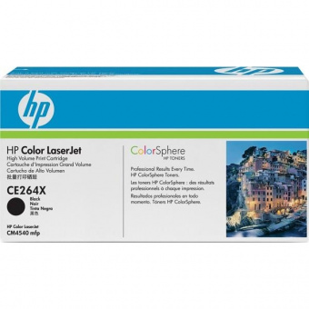Картридж чёрный HP Color LaserJet CM4540 MFP (17К), купить в Краснодаре
