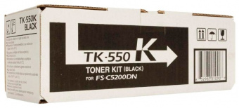 Тонер-картридж черный type TK-550K Kyocera FSC5200DN (7K), купить в Краснодаре