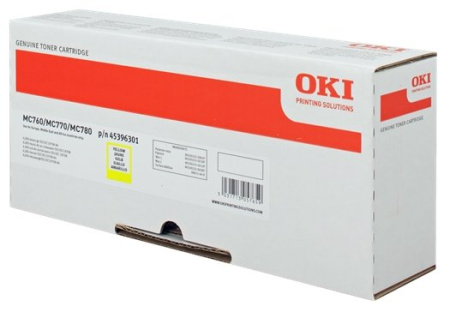 Тонер-картридж желтый Xerox OKI -Y-MC760/770/780-6000 стр., купить в Краснодаре