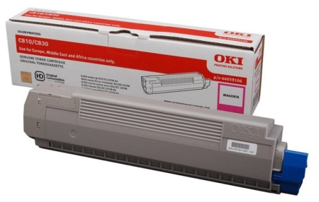 Тонер-картридж Oki C810 красный 8000 стр., купить в Краснодаре