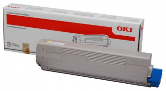 Тонер-картридж желтый Xerox (7,3К) OKI C822, купить в Краснодаре