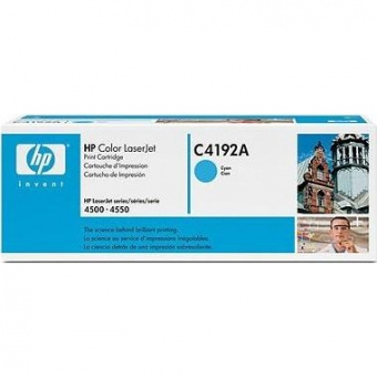 Тонер-картридж HP CLJ4500/CLJ4550 голубой 6000 стр., купить в Краснодаре