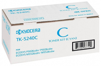 Тонер-картридж TK-5240C Kyocera Mita P5026cdn/cdw, M5526cdn/cdw (3000стр), купить в Краснодаре