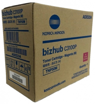 Тонер-картридж пурпурный TNP-50M Konica-Minolta bizhub C3100P, купить в Краснодаре