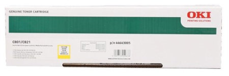 Тонер-картридж Oki C801N/1821N желтый 7300 стр., купить в Краснодаре