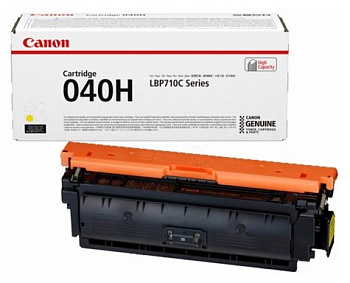 Тонер-картридж CANON CRG 040 H Y
