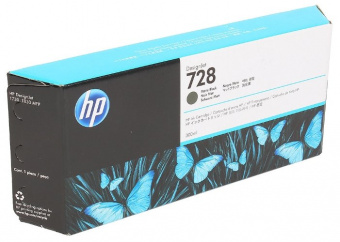 Картридж HP 728 с матовыми черными чернилами для принтеров Designjet, 300 мл, купить в Краснодаре
