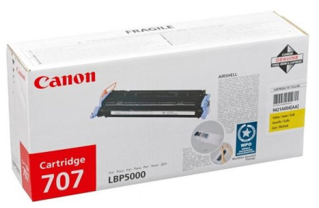 Картридж желтый 707 Y Canon LBP5000/5100, купить в Краснодаре