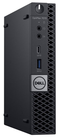 Компьютер Dell OptiPlex 7070 Dell Optiplex 7070 MFF Intel Core i9 9900(3.1Ghz)/16384Mb/512SSDGb/noDVD/Int:Intel UHD Graphics 630/BT/WiFi/war 3y/black/W10Pro (7070-6817), купить в Краснодаре
