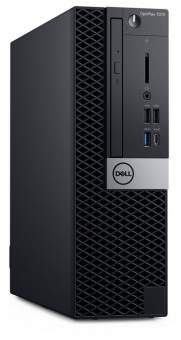 Компьютер Dell OptiPlex 7070  Dell Optiplex 7070 SFF Intel Core i7 9700(3Ghz)/16384Mb/512SSDGb/DVDrw/WiFi/BT/Ext:AMD Radeon RX 550(4096Mb)/war 3y/black/W10Pro/TPM+MCR   ( 7070-6787 ), купить в Краснодаре