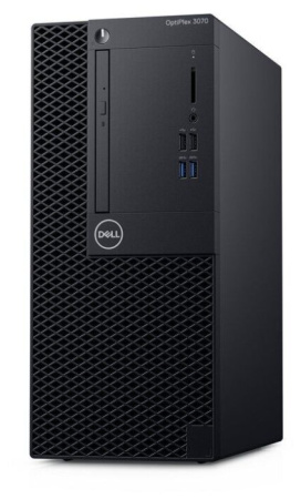 Компьютер Dell OptiPlex 3070 Dell Optiplex 3070 MT Intel Core i3 9100(3.6Ghz)/8192MB/SSD 256GB/DVDrw/Int:Intel UHD Graphics 630/war 1y/7.93kg/black/Linux (3070-7681), купить в Краснодаре