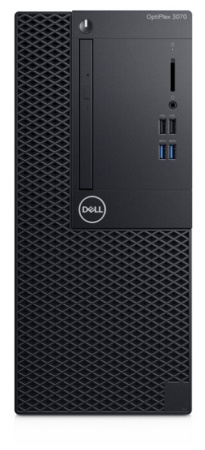 Компьютер Dell OptiPlex 3070 Dell Optiplex 3070 MT Intel Core i3 9100(3.6Ghz)/8192Mb/1000Gb/DVDrw/Int:Intel UHD Graphics 630/war 1y/7.93kg/black/W10Pro (3070-5505), купить в Краснодаре