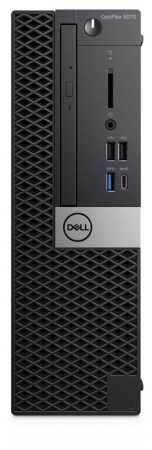Компьютер Dell OptiPlex 5070 Dell Optiplex 5070 SFF Intel Core i5 9500(3Ghz)/8192Mb/256SSDGb/DVDrw/Int:Intel UHD Graphics 630/war 3y/5.26kg/black/W10Pro (5070-4807), купить в Краснодаре
