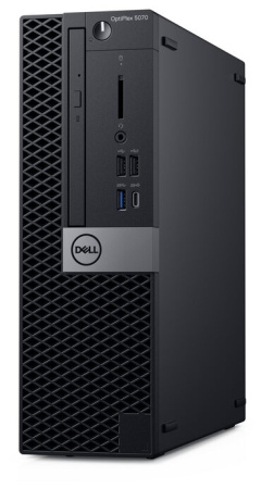 Компьютер Dell OptiPlex 5070 Dell Optiplex 5070 SFF Intel Core i5 9500(3Ghz)/8192Mb/256SSDGb/DVDrw/Int:Intel UHD Graphics 630/war 3y/5.26kg/black/W10Pro (5070-4807), купить в Краснодаре