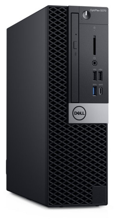 Компьютер Dell OptiPlex 5070 Dell Optiplex 5070 SFF Intel Core i5 9500(3Ghz)/8192Mb/256SSDGb/DVDrw/Int:Intel UHD Graphics 630/war 3y/5.26kg/black/W10Pro (5070-4807), купить в Краснодаре