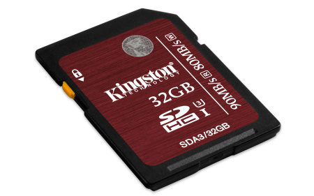 Карта памяти SDHC Kingston SDA3/32GB, купить в Краснодаре
