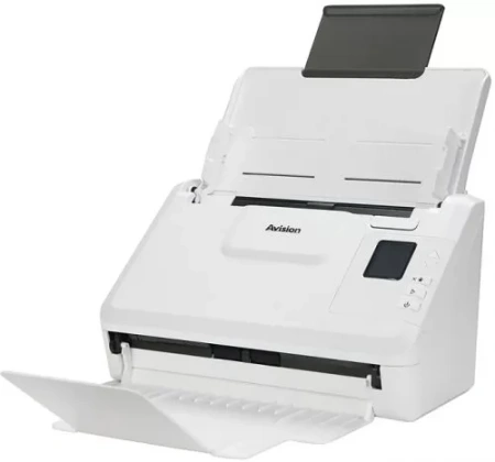 AD340GN Документ-сканер, цветной, двусторонний, 40 стр./мин, ADF 50, A4, USB 3.2, Ethernet, нагрузка 8000 стр./день Avision 000-1003-02G, купить в Краснодаре
