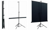 Экран ScreenMedia Apollo-T 150х150 ScreenMedia Экран ScreenMedia Apollo-T 150х150 MW 1:1 на штативе, купить в Краснодаре