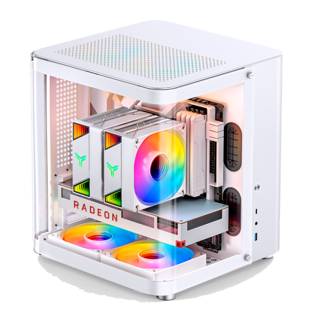 Корпус без блока питания JONSBO TK-1 White, купить в Краснодаре