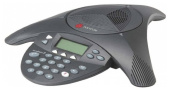 Терминал аудиоконференцсвязи SoundStation2 (analog) conference phone with display. Non-expandable. Includes 220V-240V AC power/telco module, power cor, купить в Краснодаре