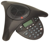 Терминал аудиоконференцсвязи SoundStation2 (analog) conference phone with display. Non-expandable. Includes 220V-240V AC power/telco module, power cor, купить в Краснодаре