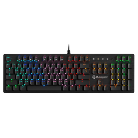 Клавиатура A4Tech B820R BLACK (BLUE SWITCH), купить в Краснодаре