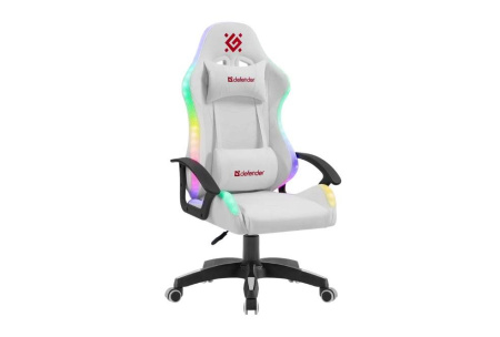 Defender Игровое кресло Factor X RGB,Белый,класс 2,PU, купить в Краснодаре