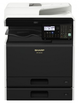 Аппарат Sharp C-CUBE BP20C20EU цвет, A3, 20 стр/мин, автопод  RSPF(100), дупл, сеть, 2Гб, 8Гб(SSD), A3W(256г/м), 1x250л(доб.тонеры), купить в Краснодаре
