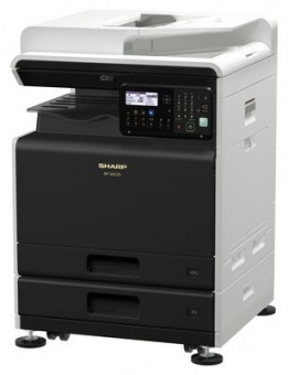 Аппарат Sharp C-CUBE BP20C20EU цвет, A3, 20 стр/мин, автопод  RSPF(100), дупл, сеть, 2Гб, 8Гб(SSD), A3W(256г/м), 1x250л(доб.тонеры), купить в Краснодаре