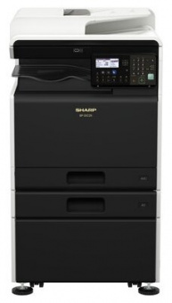 Аппарат Sharp C-CUBE BP20C20EU цвет, A3, 20 стр/мин, автопод  RSPF(100), дупл, сеть, 2Гб, 8Гб(SSD), A3W(256г/м), 1x250л(доб.тонеры), купить в Краснодаре