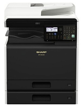 Аппарат Sharp C-CUBE BP20C20EU цвет, A3, 20 стр/мин, автопод RSPF(100), дупл, сеть, 2Гб, 8Гб(SSD), A3W(256г/м), 1x250л(доб.тонеры)
