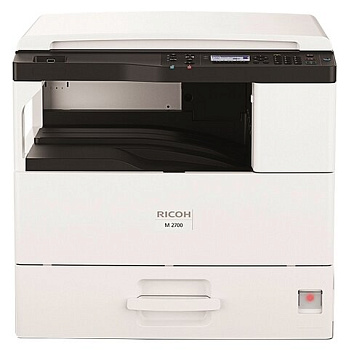 Аппарат Ricoh M 2700, A3, 512Мб, 27стр/мин, дуплекс, GDI, GigaLAN, крышка, старт.тонер 4000стр., самозапуск (МФУ)