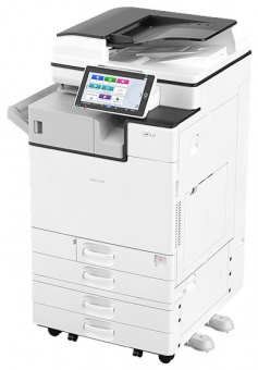 Аппарат Ricoh IM C2500, A3, цветной, 2Гб, 25стр/мин, дуплекс, GigaLAN, 550x2, HDD320, PS, ARDF100, с девелопером, без тонера (МФУ), купить в Краснодаре