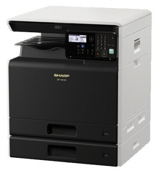 Аппарат Sharp C-CUBE BP10C20EU цвет, A3, 20 стр/мин, крышка, дупл, сеть, 2Гб, 8Гб(SSD), A3W(256г/м), 1x250л(доб.тонеры), купить в Краснодаре