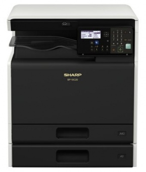 Аппарат Sharp C-CUBE BP10C20EU цвет, A3, 20 стр/мин, крышка, дупл, сеть, 2Гб, 8Гб(SSD), A3W(256г/м), 1x250л(доб.тонеры), купить в Краснодаре